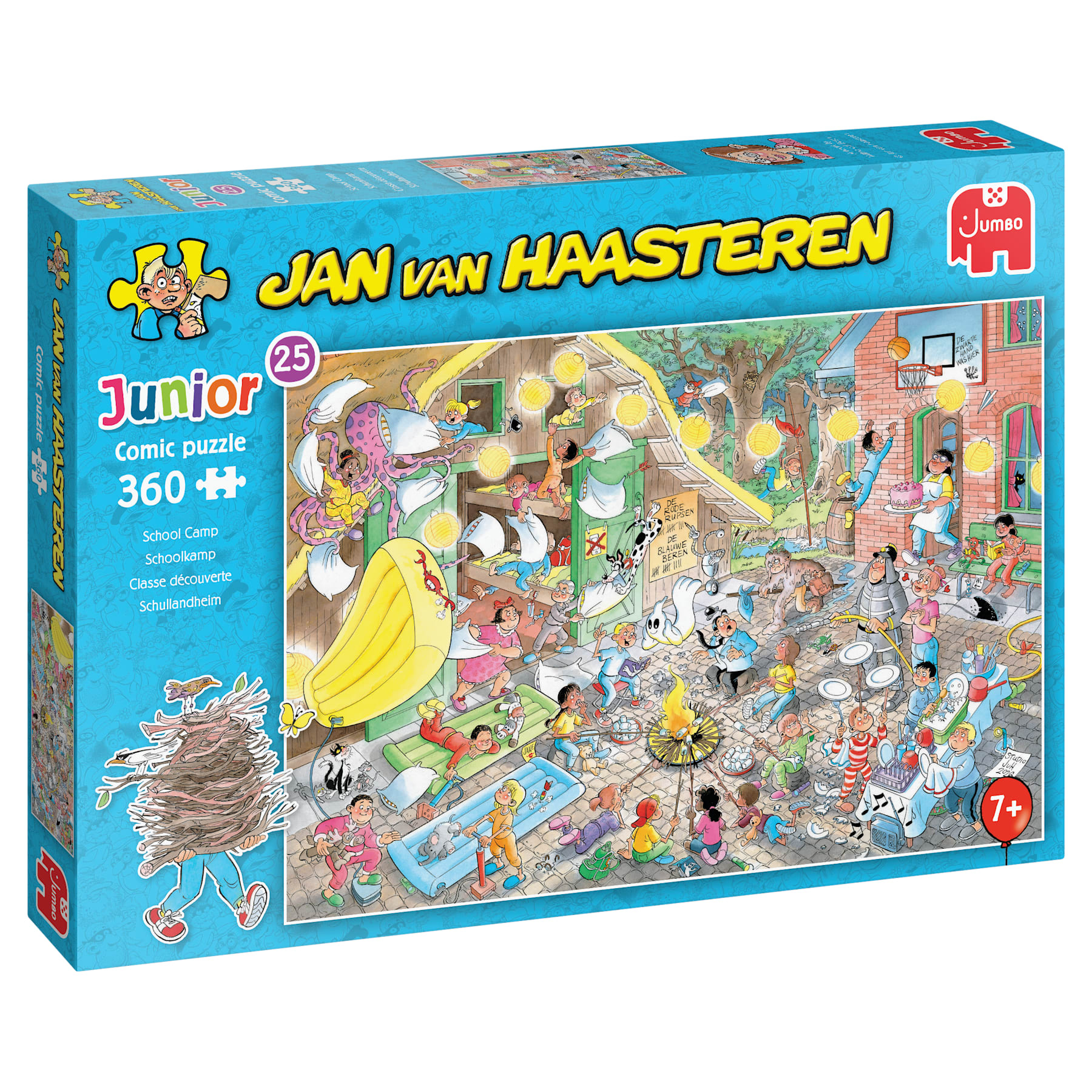 Jan van Haasteren Junior Schoolkamp Puzzel 360 stuks