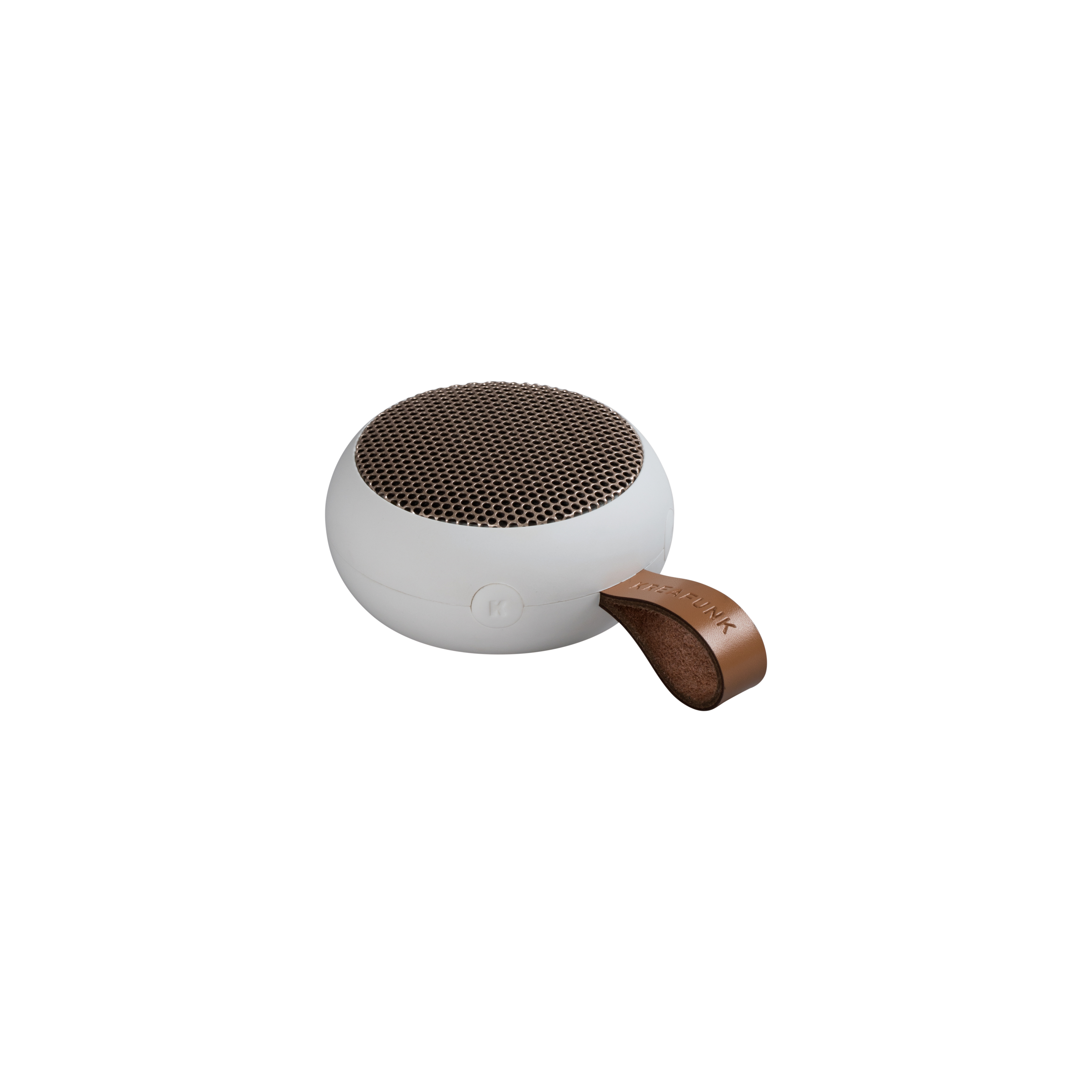 Kreafunk Bluetooth Speaker aGo 5W White - 8x3.6 cm