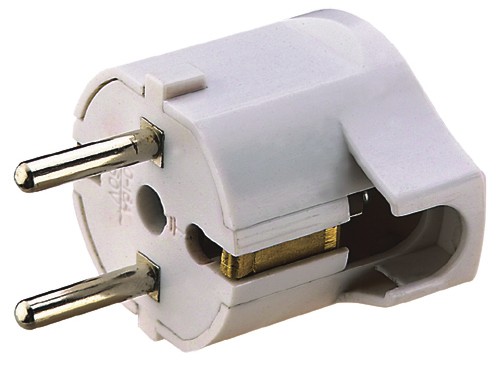 Muller Haakse Stekker Wit 16A 250V