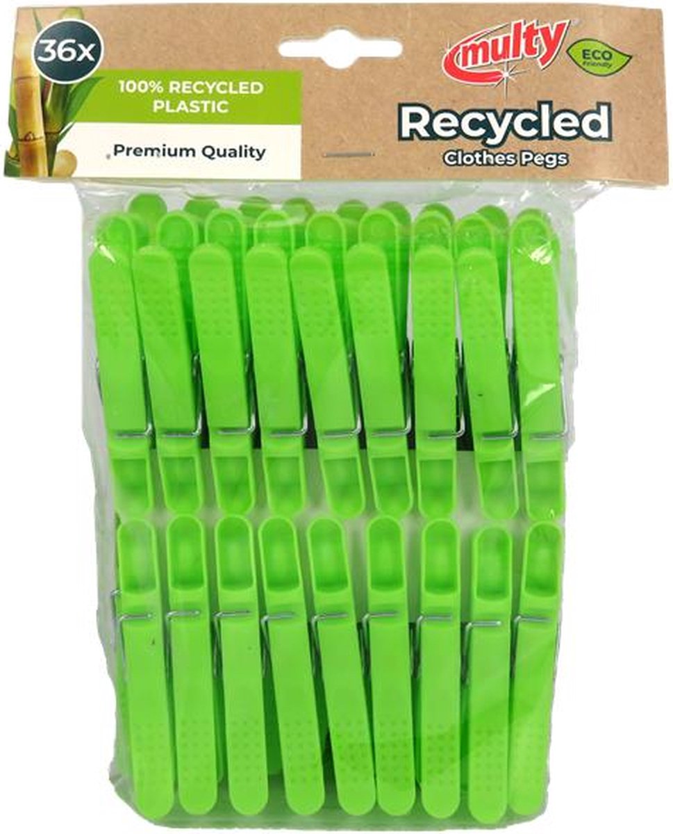 Multy Wasknijper Recycled 36 stuks