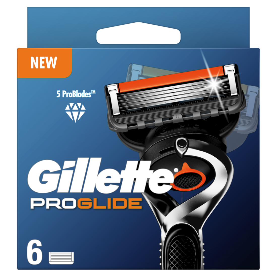 Gillette Scheermesjes Fusion Manual 6 stuks