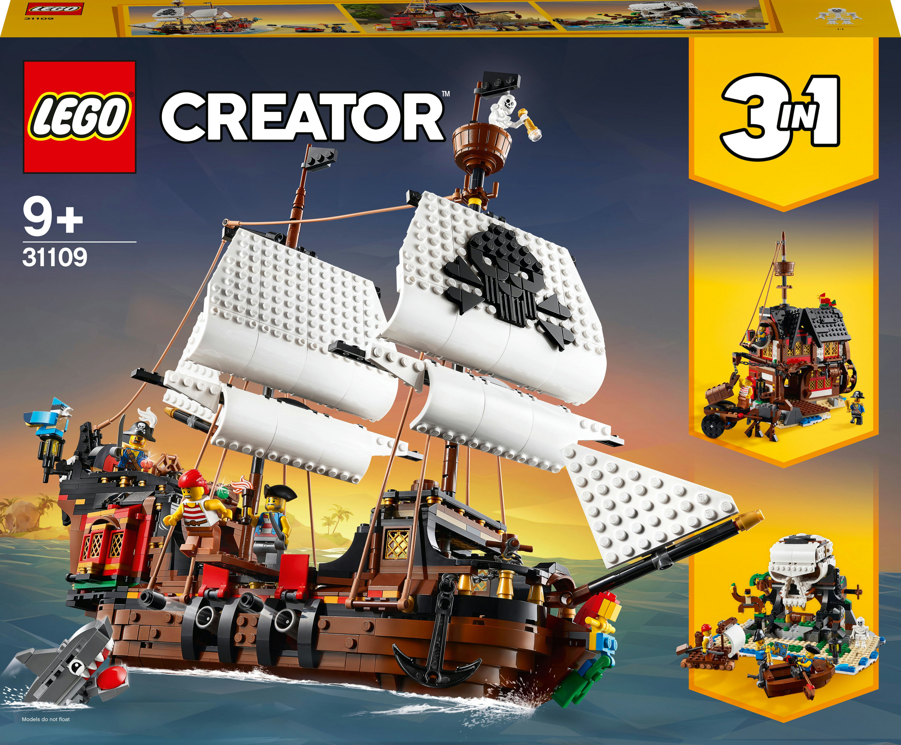 LEGO Creator 31109 Piratenschip