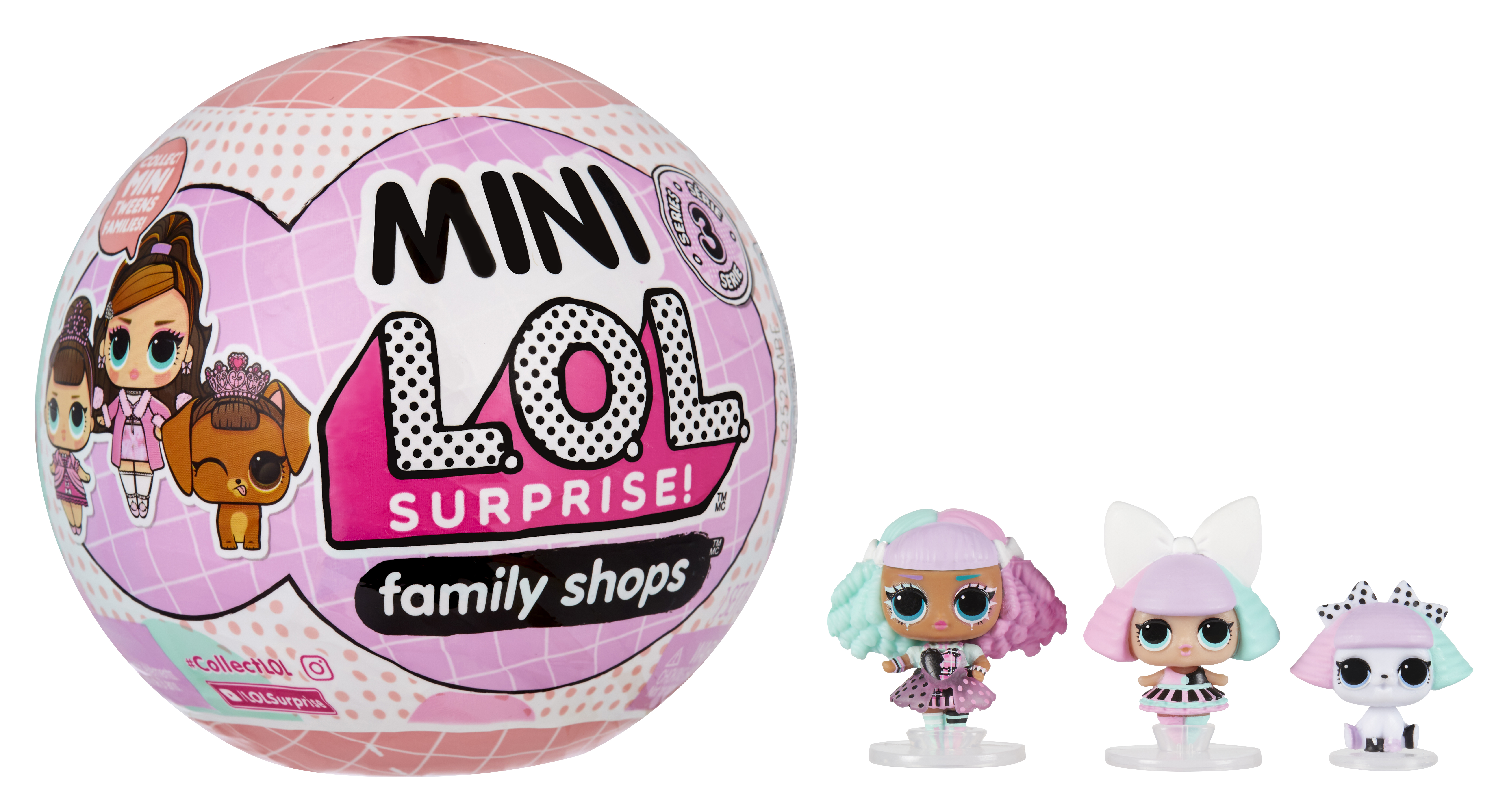 L.O.L. Surprise Mini Family  - assorti - prijs per stuk