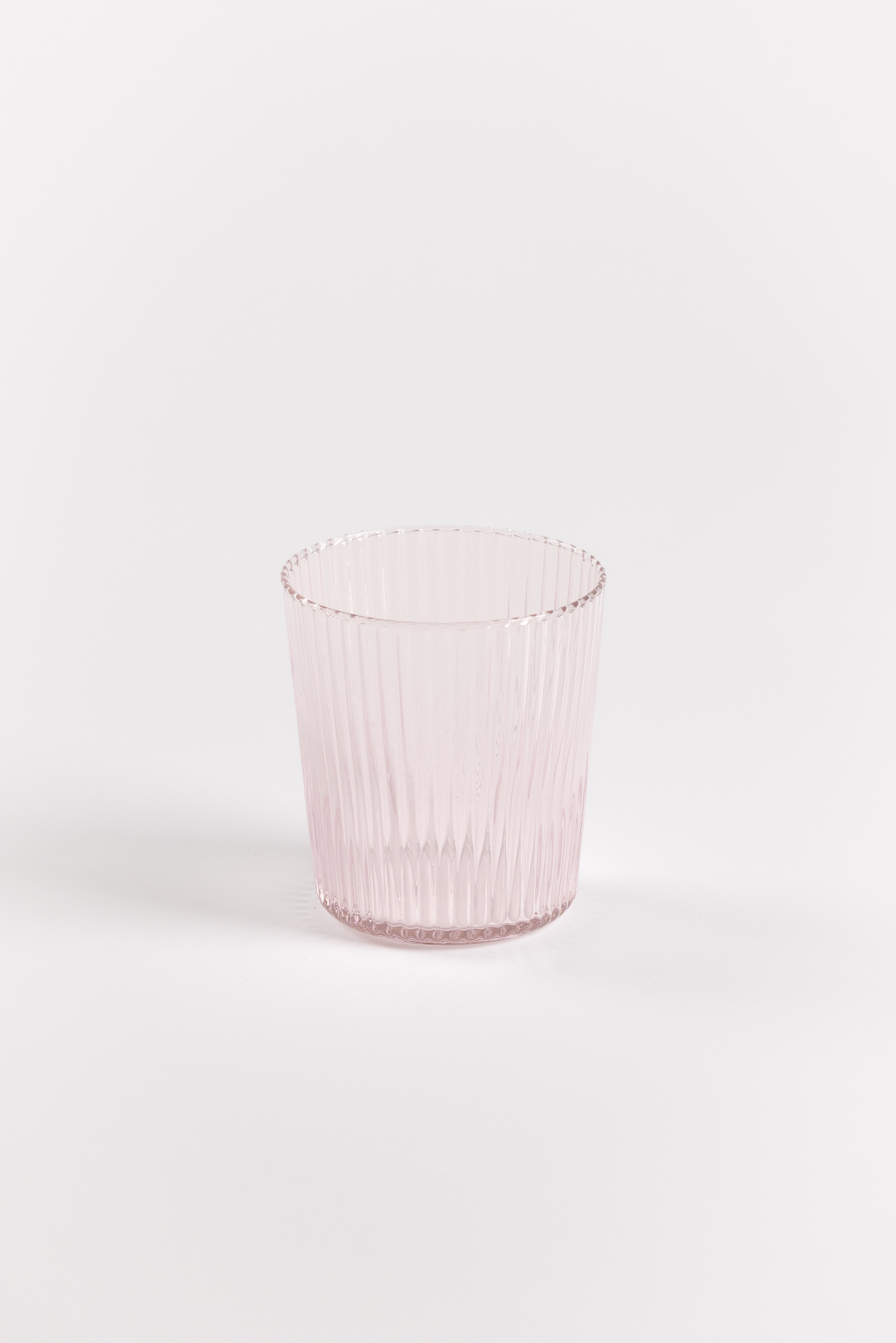 Paveau Ribbed Glas Cable Rose 180ml - 7.5x8.3 cm