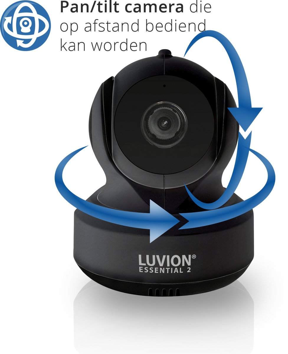 Luvion Camera voor Video-Babyfoon Essential 2 Zwart