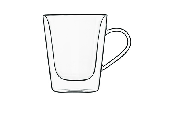 Luigi Bormioli Koffieglas Dubbelwandig set 2 stuks - 220ml - Theeglas - Thermic Glass