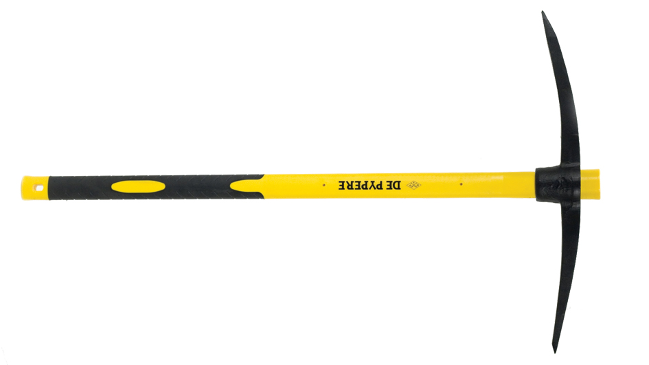 DePypere Pikhouweel Ovaal met steel 1500 g - Glasvezel + Nylon