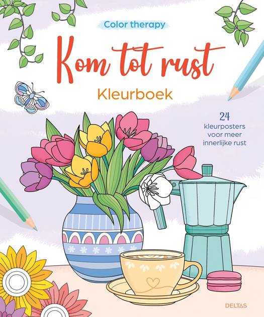 Kleurboek Color Therapy - Kom tot rust