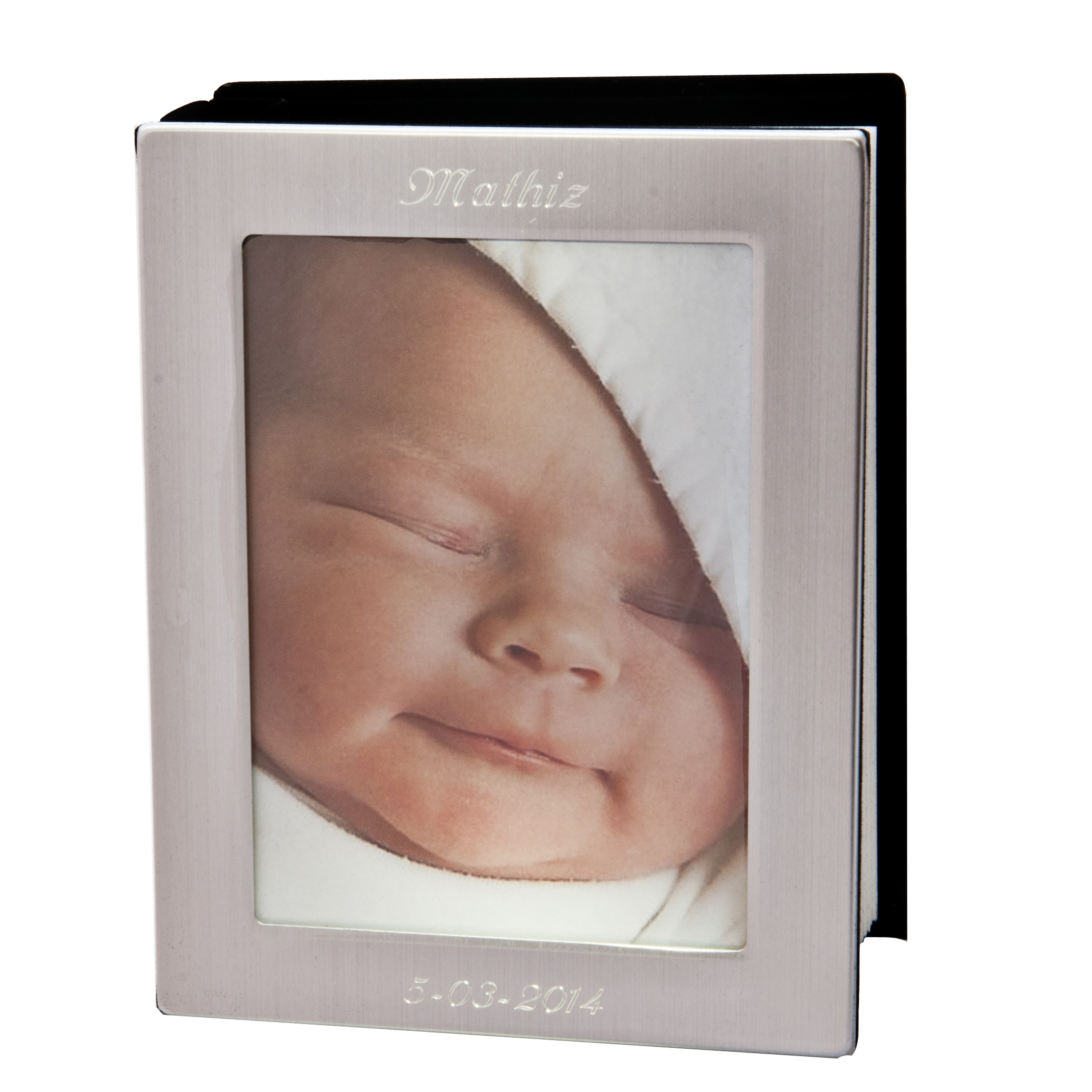 Fotoalbum Aluminium met Naam 17x13 cm - 100 Foto 10x15 cm