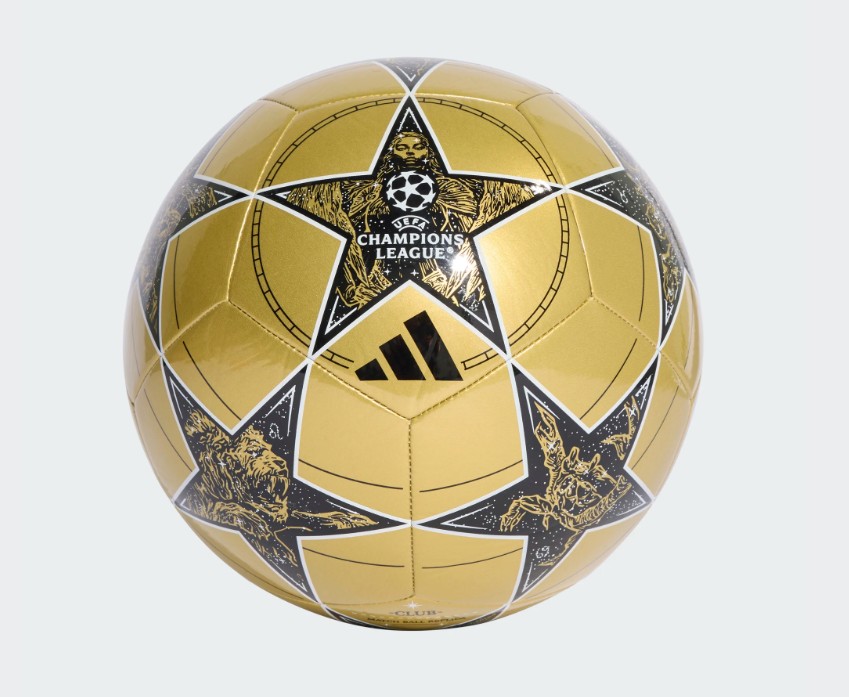 Adidas Voetbal UCL CLB Uefa Championsleague Gold/Black/White - 5