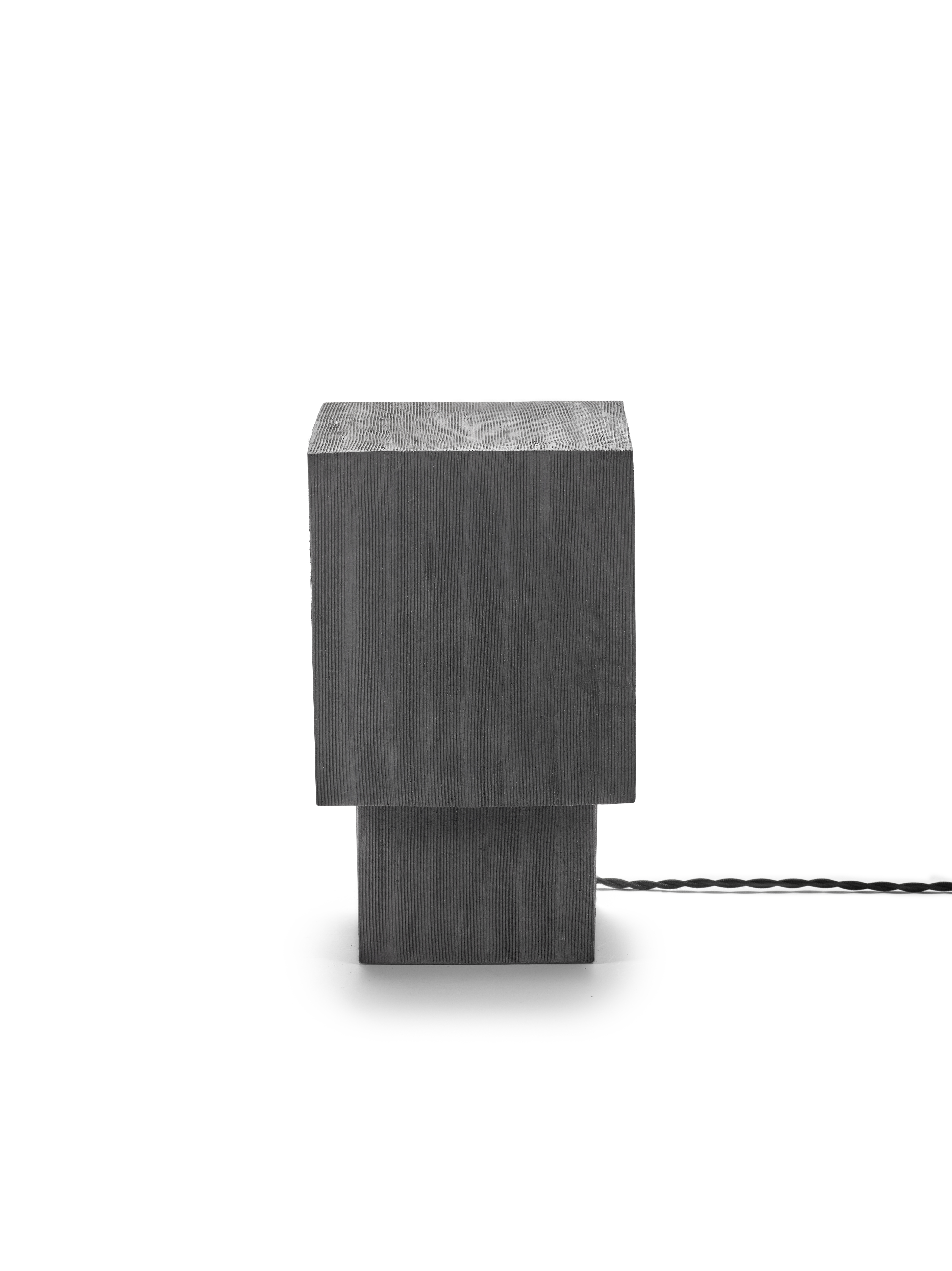 Serax Tafellamp Illumani 01 Black 18x30 cm - by Claire Horsten