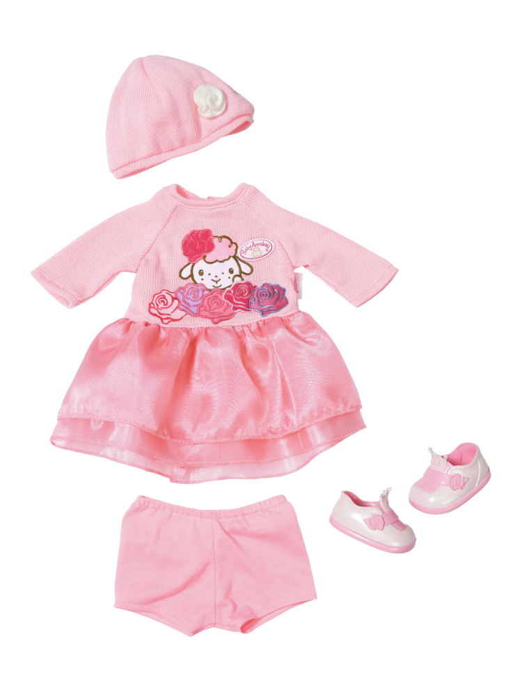 Baby Annabell Deluxe kleding, Breiwerk set