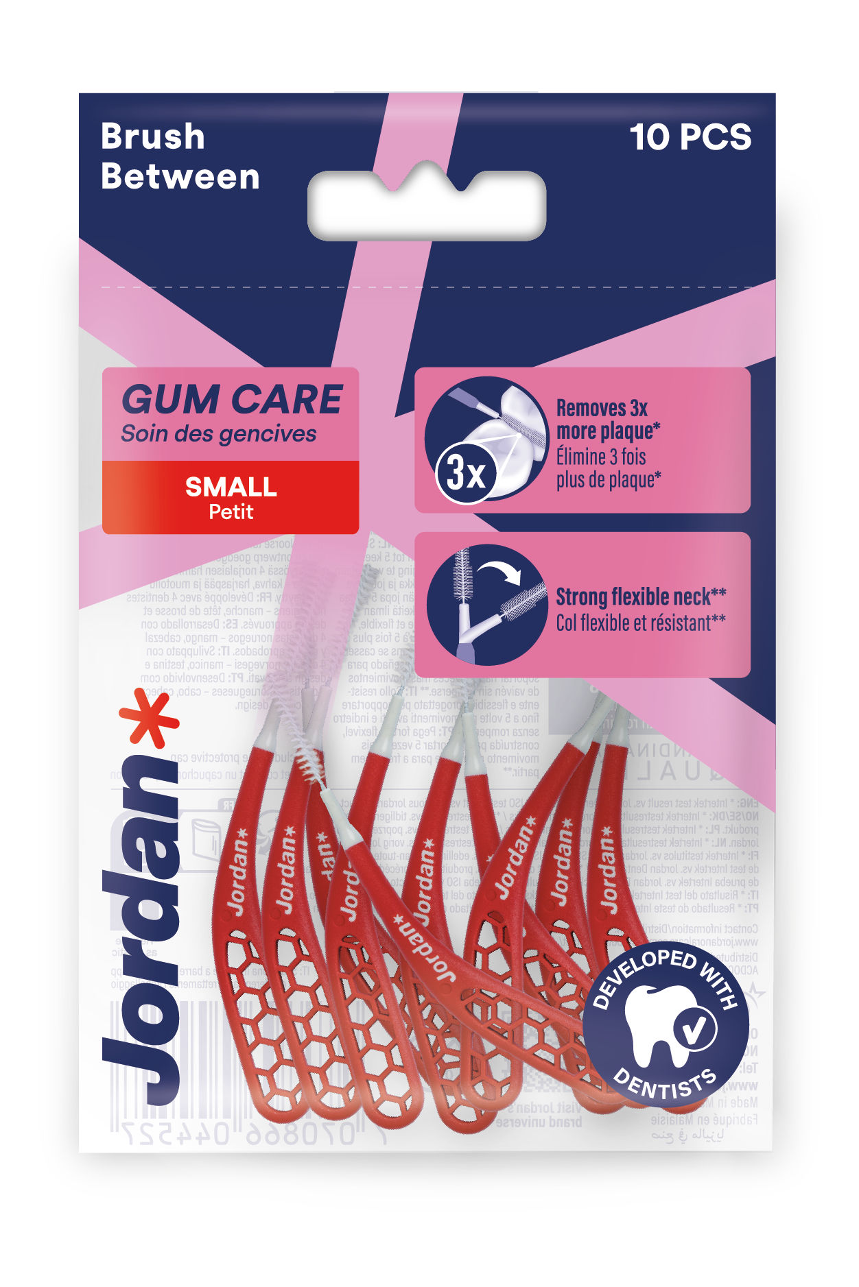 Jordan Tandenborstel Interdental Brush Between small - 10 stuks