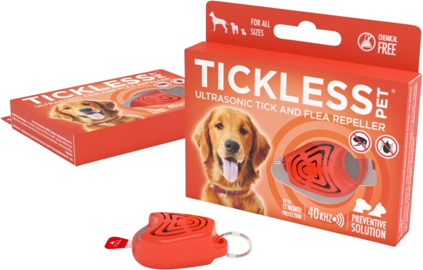 Protect One Tickless Pet Oranje tegen Teken en Vlooien