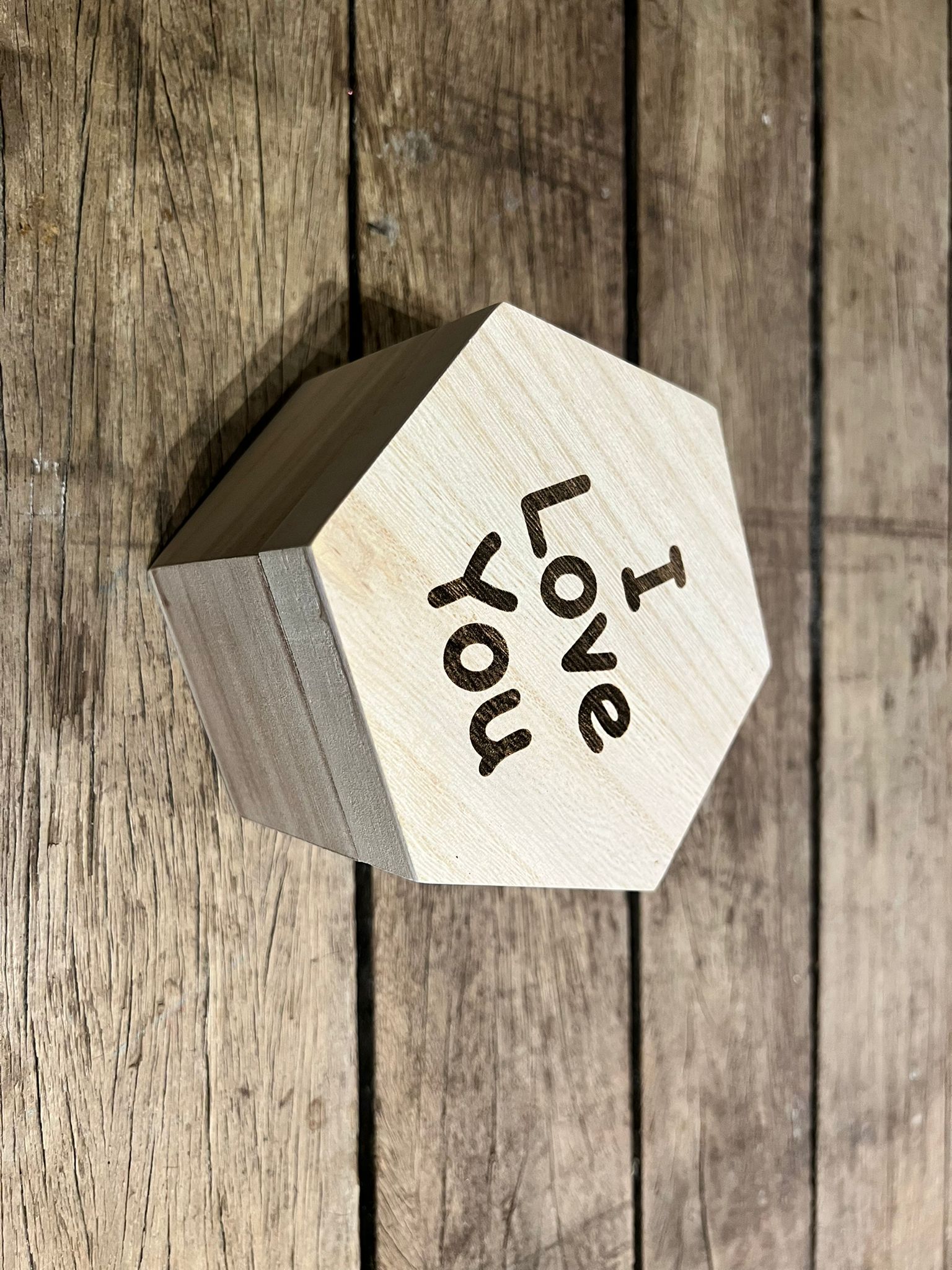 Dotti Doos Hexagon I Love You