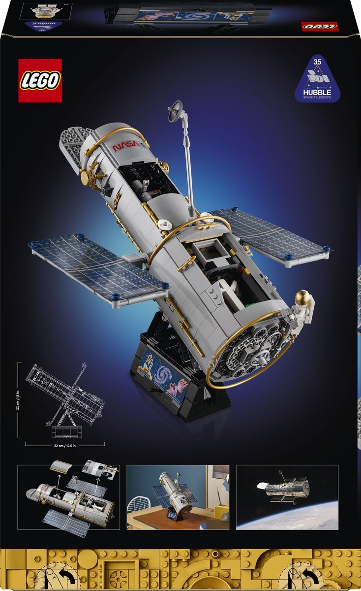 Lego Icons 11382 Ruimtelescoop Hubble