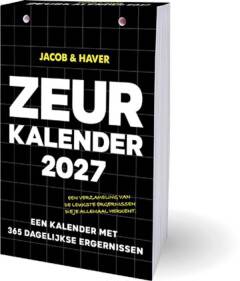 Scheurkalender 2027 - Zeurkalender