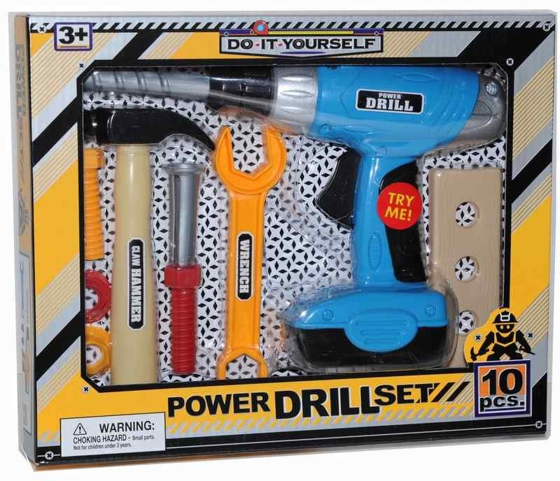 Boormachine Frictie met 9 Werktuigen