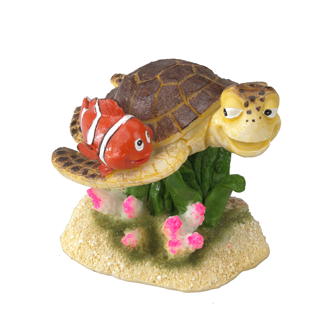 Aqua Della Clownvis en Schildpad 18x8x7 cm