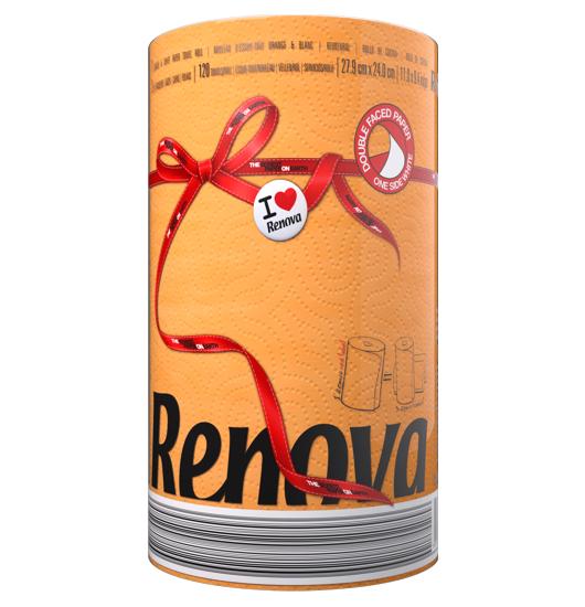 Renova Keukenpapier Red label Oranje 1 rol