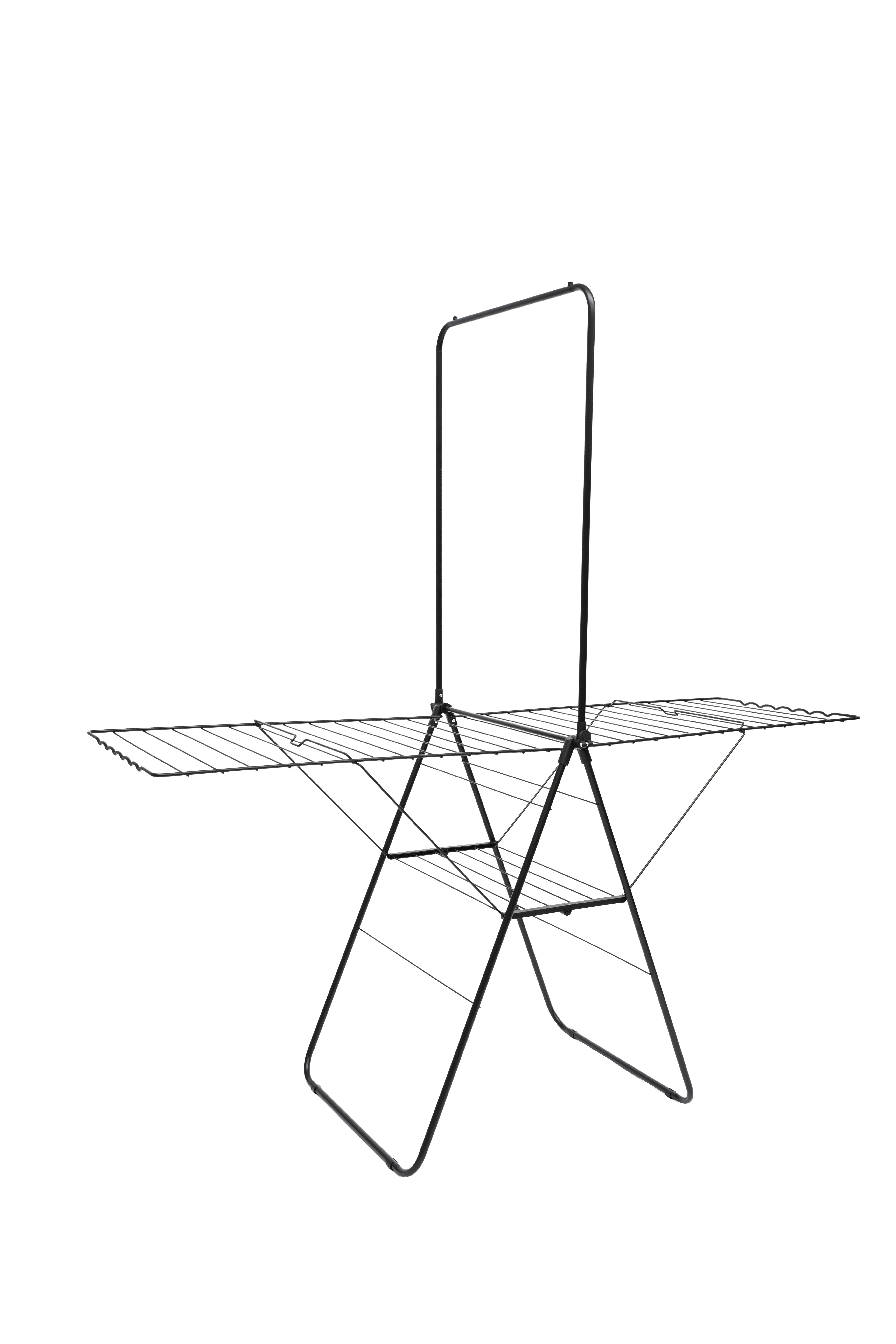 Practo Home Droogrek Suzanne 26m met Hoge Stang - 177x66.5x183.5 cm - 12 Extra Haken voor Kapstokken