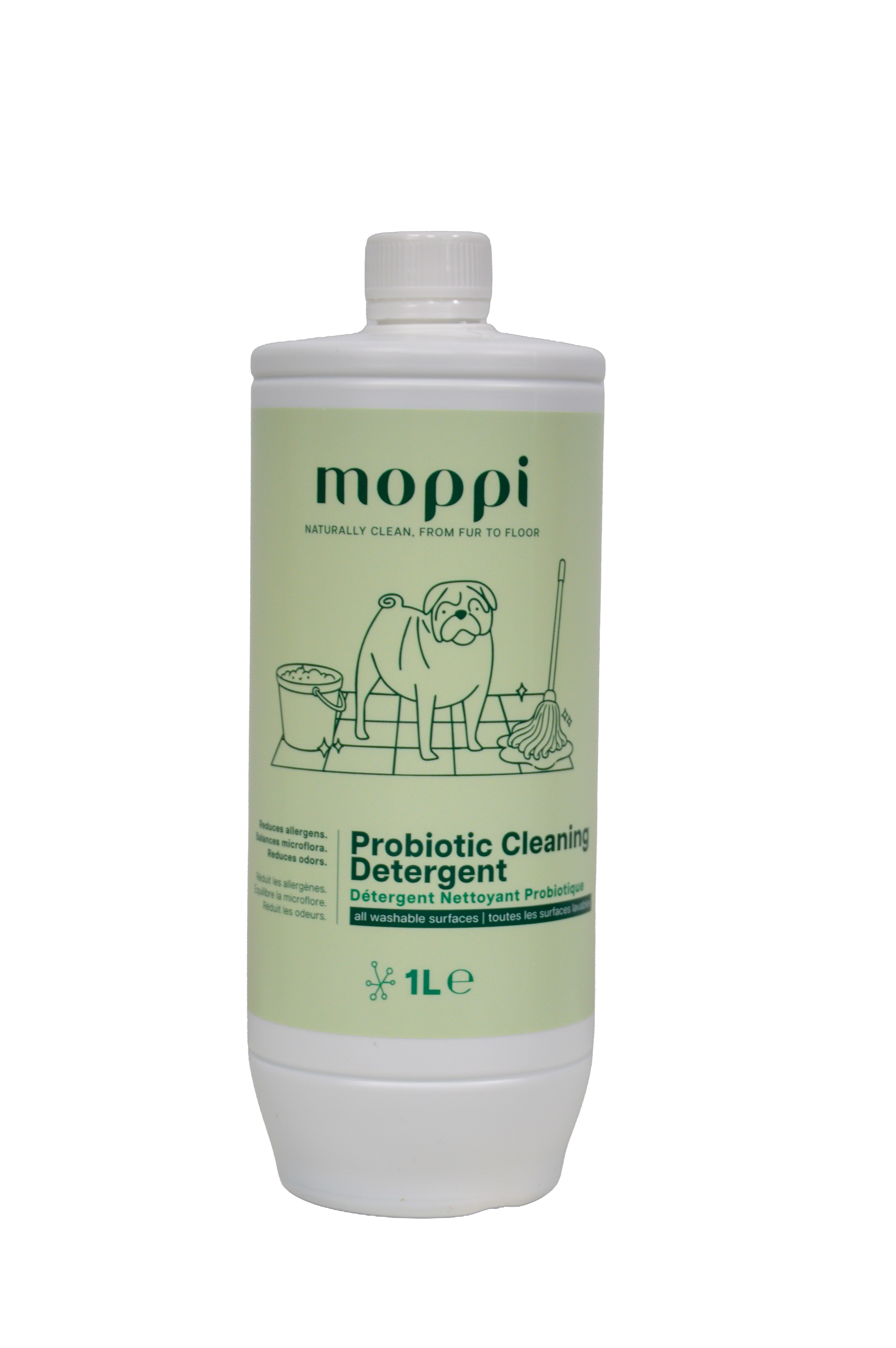 Moppi Reiniger met Synbiotica voor Huisdieren 1 l