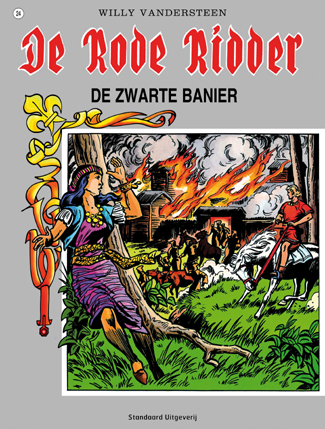 Stripverhaal Rode Ridder 024 De Zwarte Banier