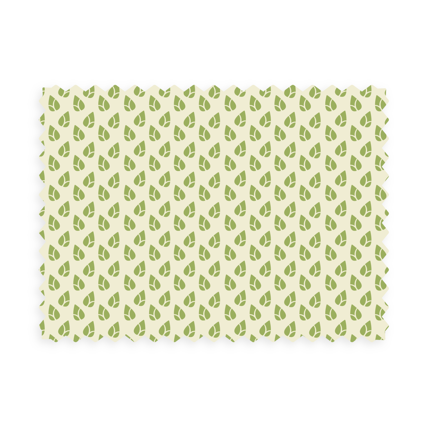 Pebbly Vershouddoek/Foodwrap XL 58.5x43 cm - Herbruikbaar - Katoen Bio/Bijenwas - met Sluitknop