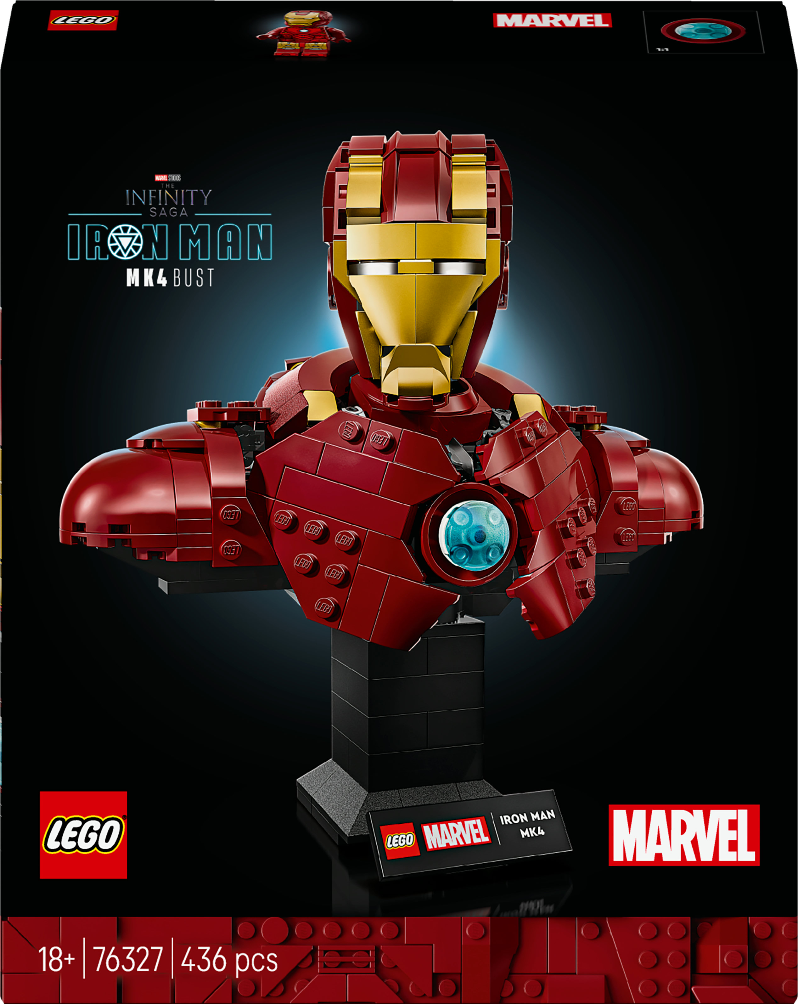 Lego Super Heroes Marvel 76327 Iron Man Mk4 Buste