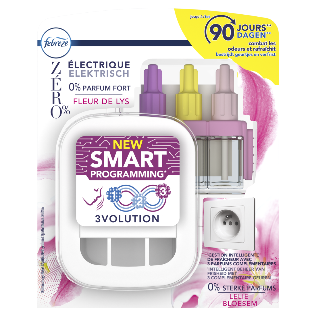 Febreze Luchtverfrisser 3volution Starterkit Lily Bloesem 20 ml