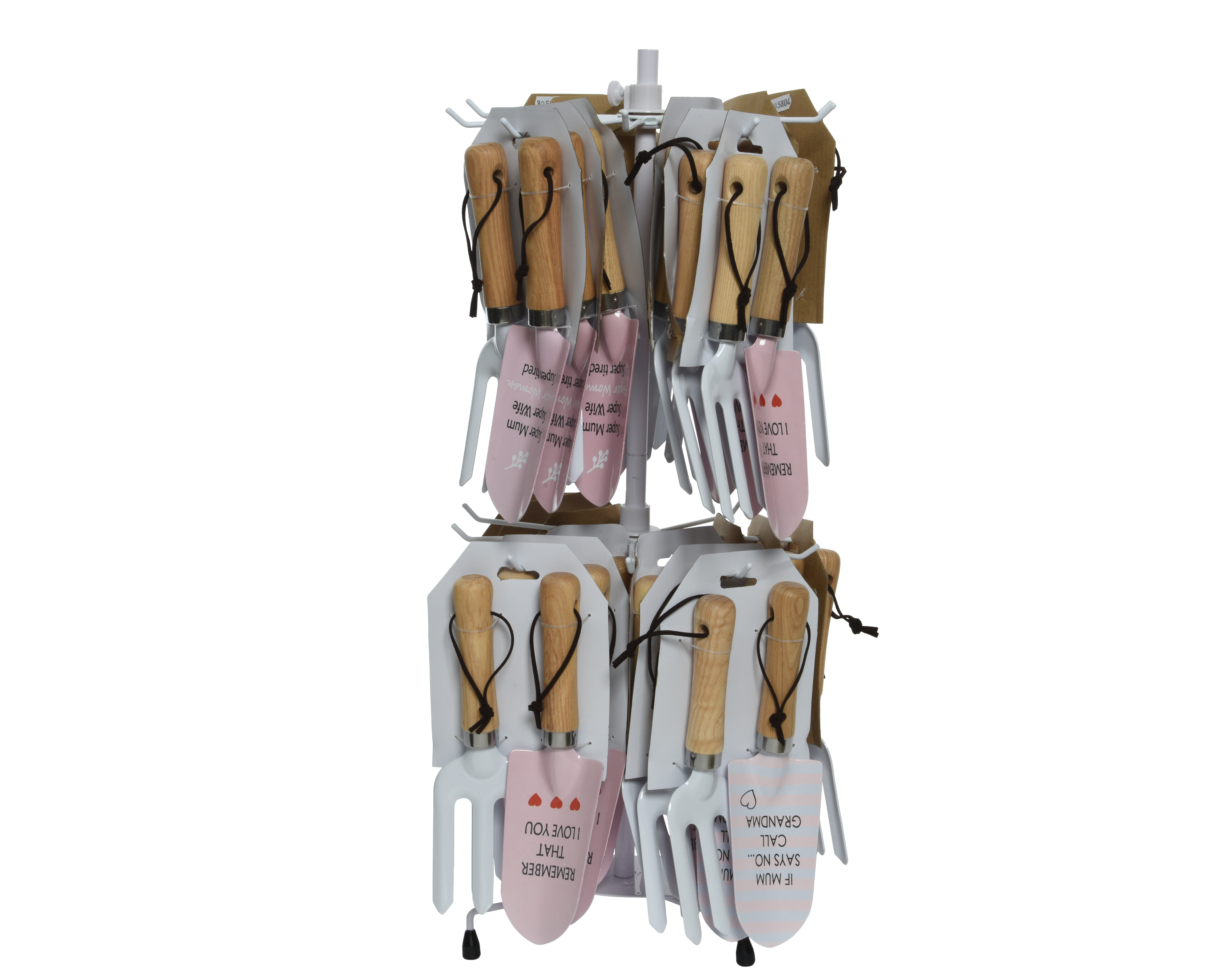 Tuingereedschap set met Tekst Metaal - assorti