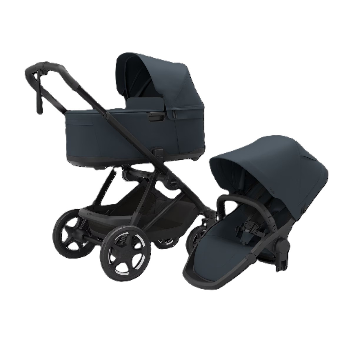 Thule Kinderwagen Charm 2-in-1 Darkest Blue