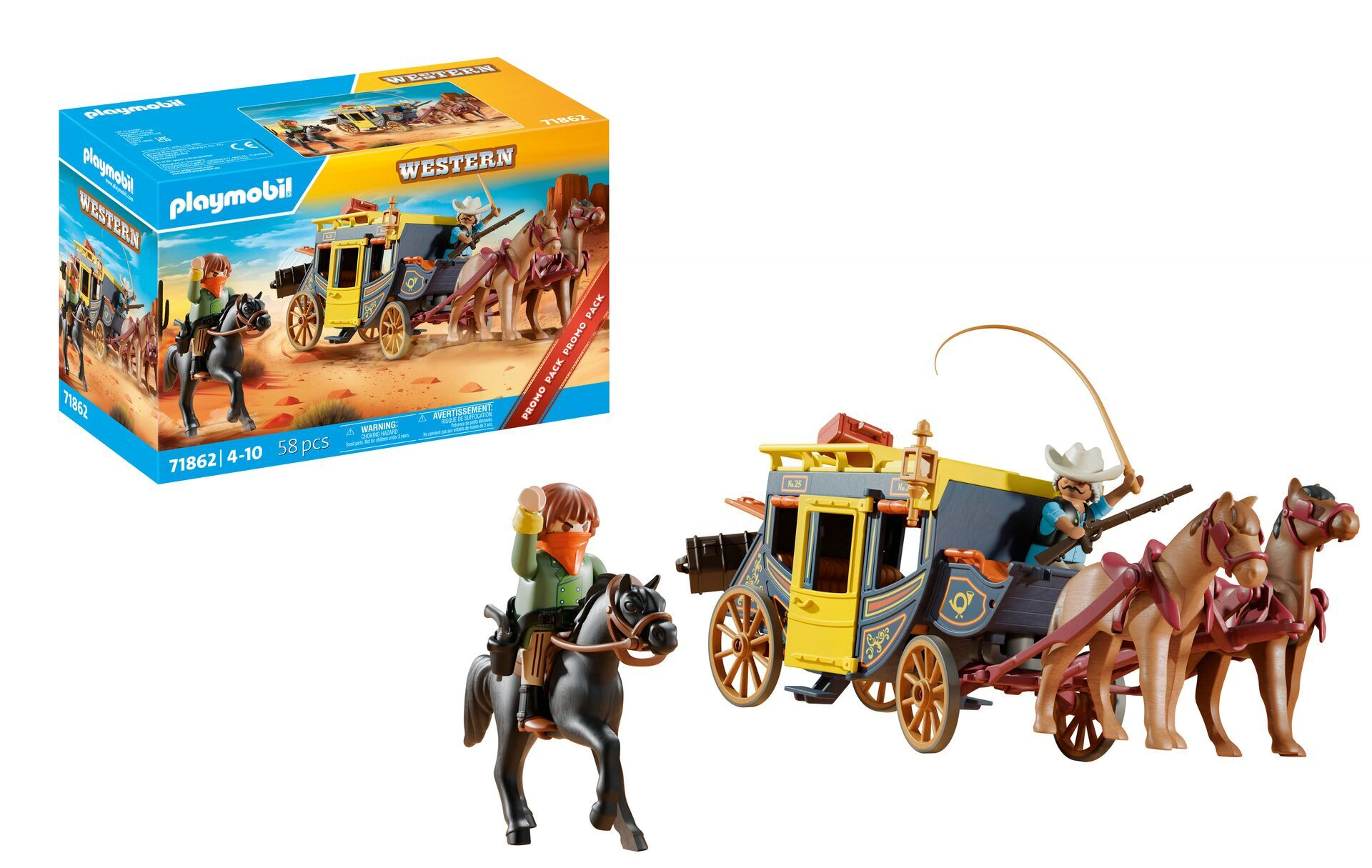 Playmobil History 71862 PROMO Wilde Westen Postkoets