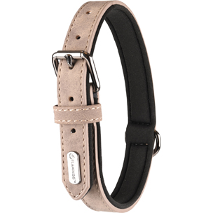Flamingo Hondenhalsband Delu Taupe 21/26 cm - 10 mm