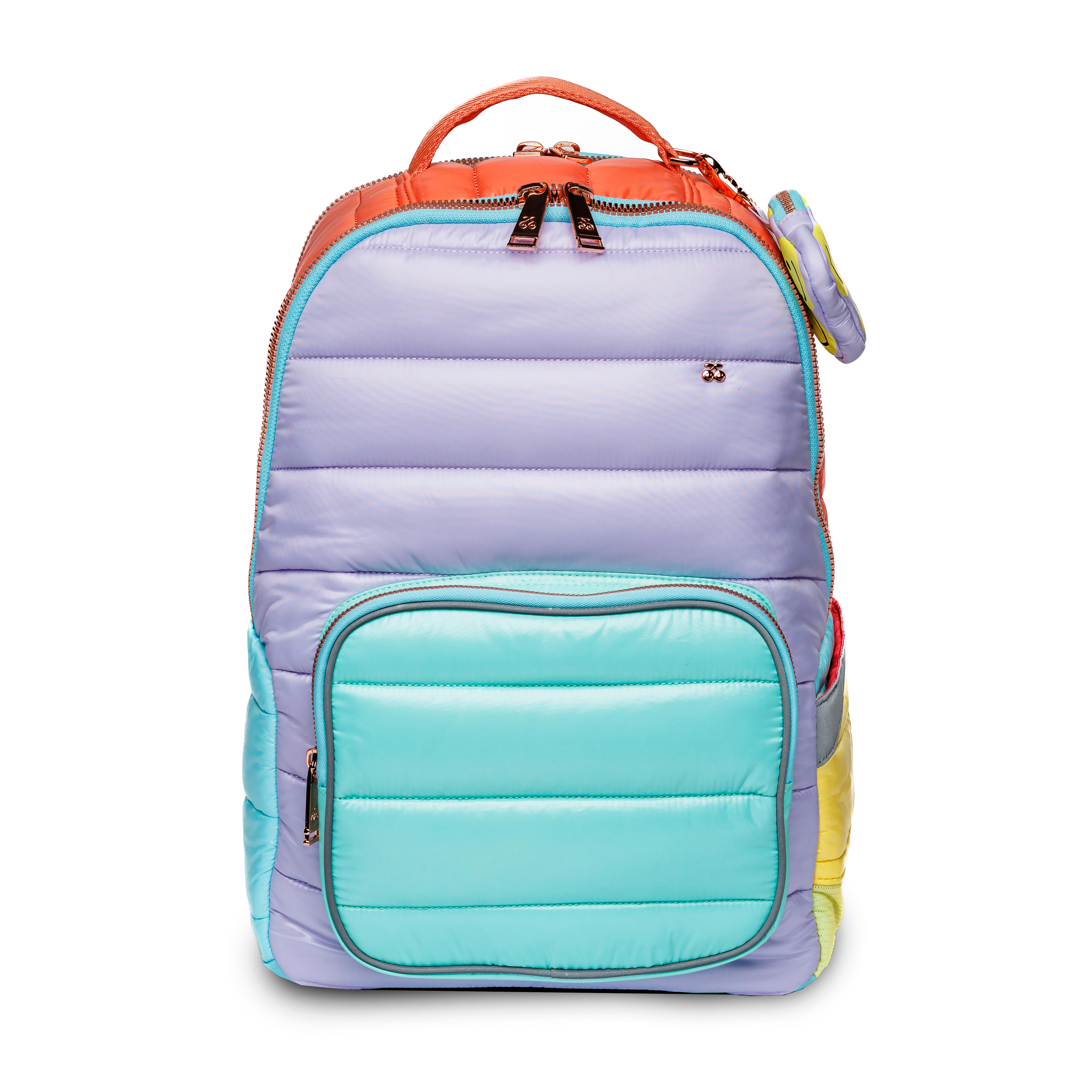 Jeune Premier Rugzak New Bobbie 19l Puffer Pastel Party 42x15x30 cm