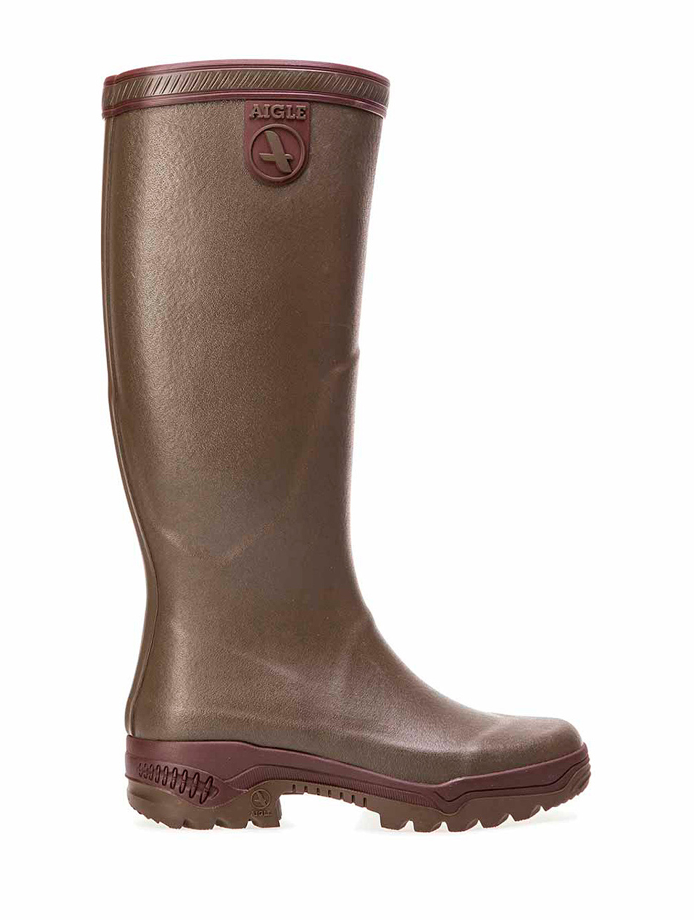 Aigle Regenlaars Adults Parcours 2 Kaki Anti-vermoeidheidszool - maat 42