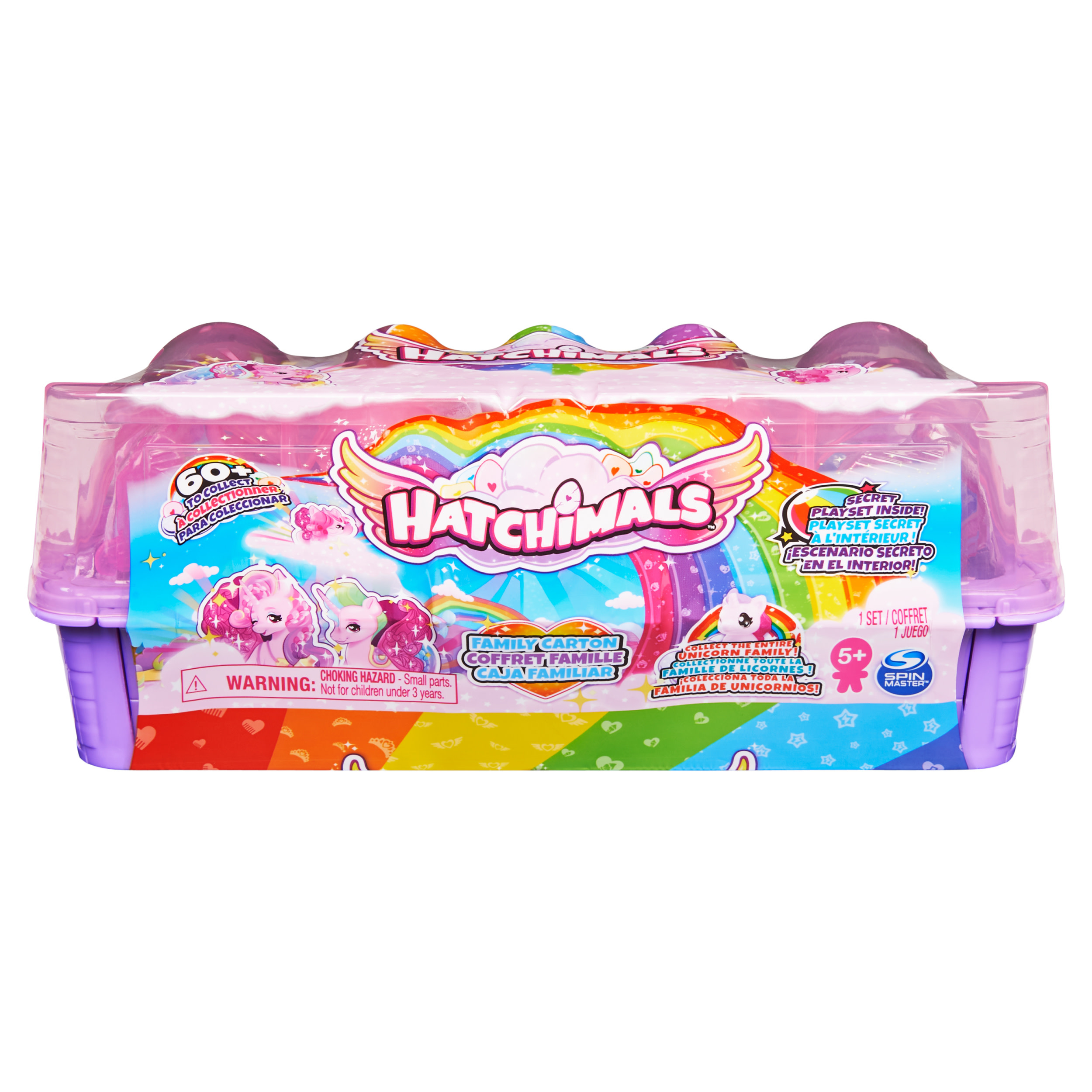 Hatchimals Colleggtibles Unicorn Family Egg Caroton met 10 eieren,