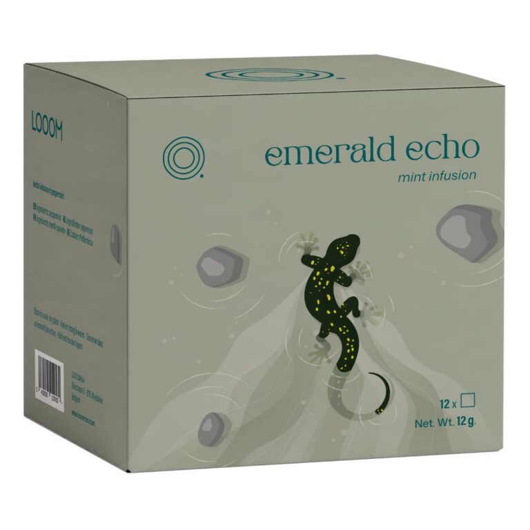 LOOOM Thee Emerald Echo 12x 30g - Mint Infusion