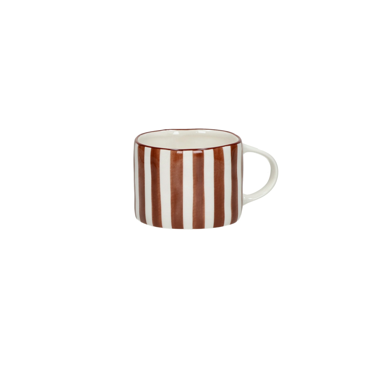 Pomax Koffietas Mykonos Roest 315ml - Porselein - 12x9x7 cm