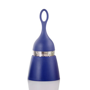 AdHoc Thee-Infuser Floatea met Houder 4x12.5 cm - Zwart