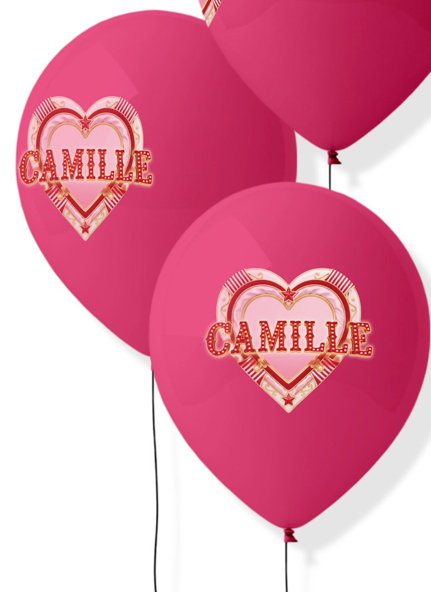 Camille Ballonnen Editie 2026 23 cm - 5 stuks
