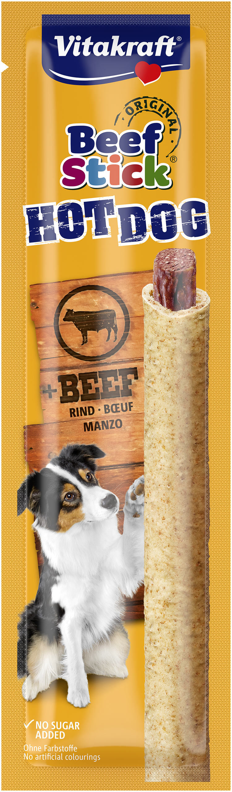 Vitakraft Beef-Stick Hot Dog Rund