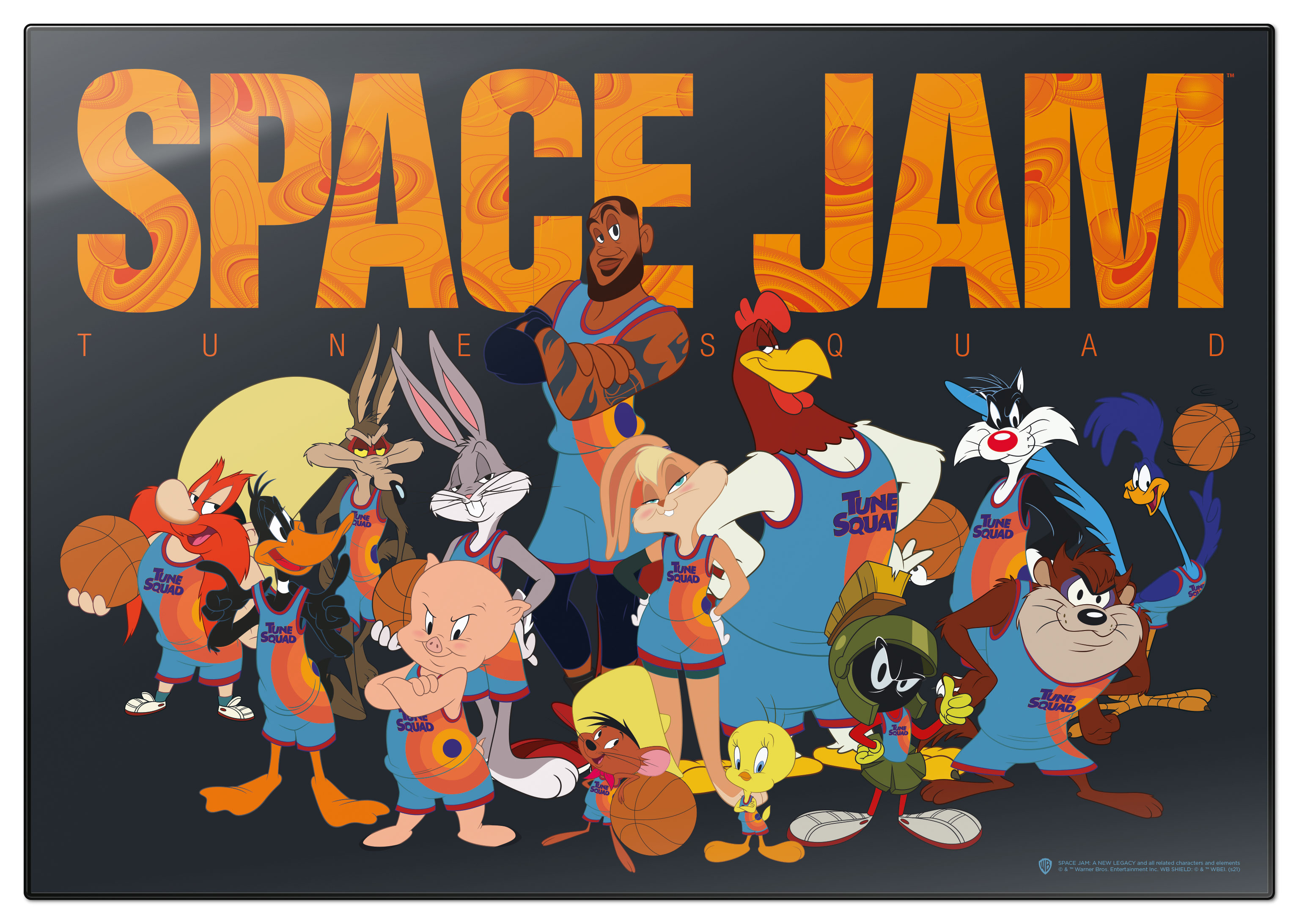 Space Jam Bureau Onderlegger