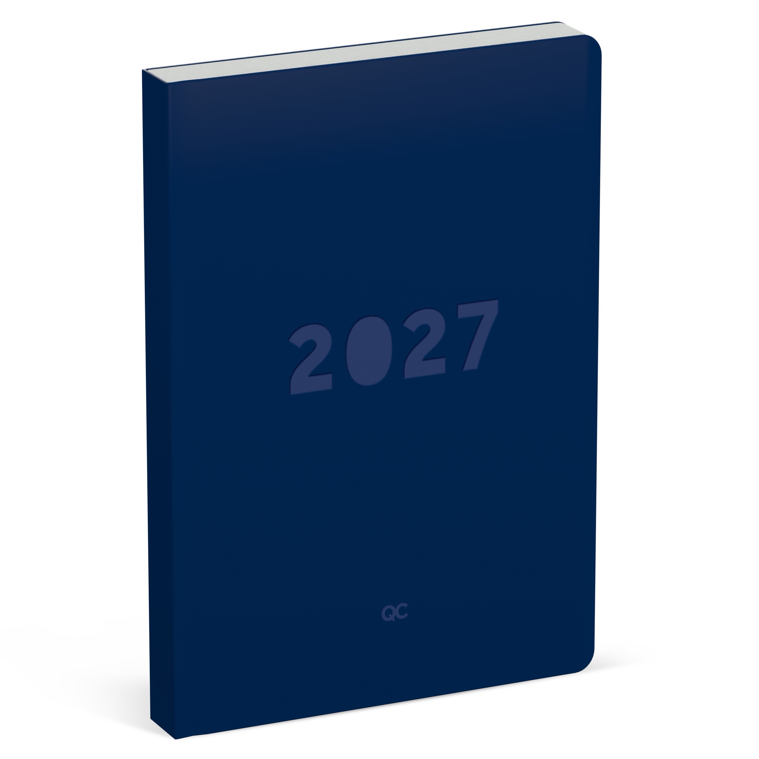 Quattro Colori Agenda 2027 Colour A5 Navy Blue 1dag/pag