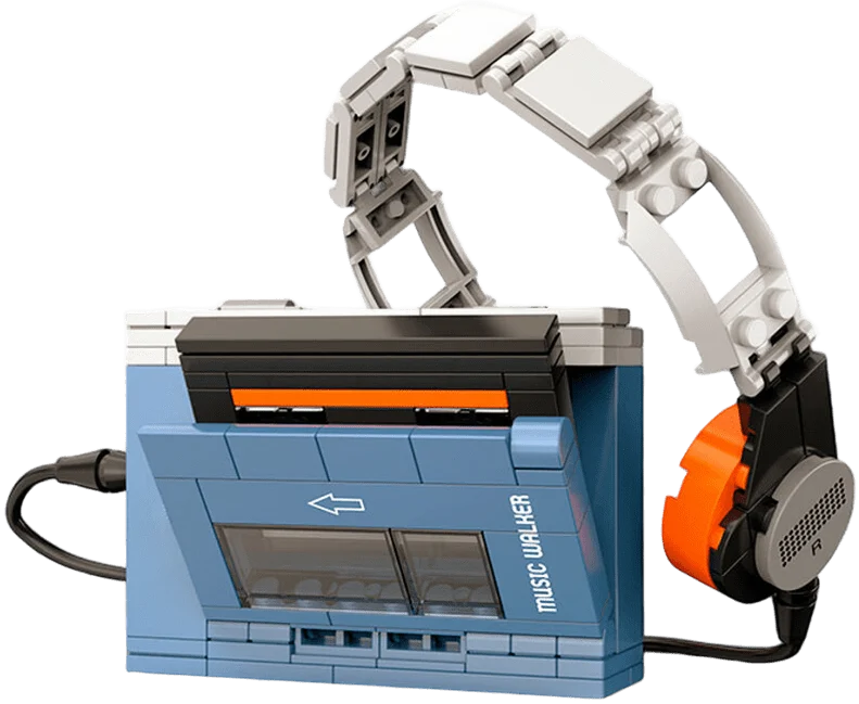 POP Series 1979 Walkman Cassette Player - Construction Kit 156 stuks