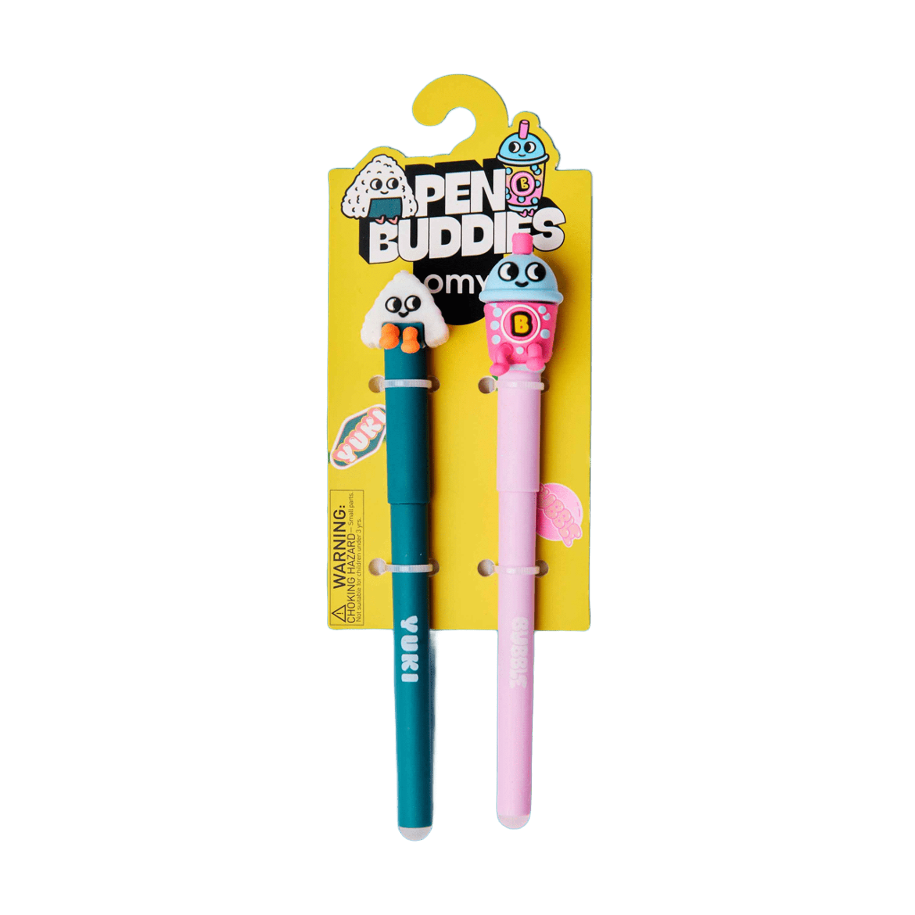 Omy Uitwisbare Balpen Buddies Duo Yuki + Bubble
