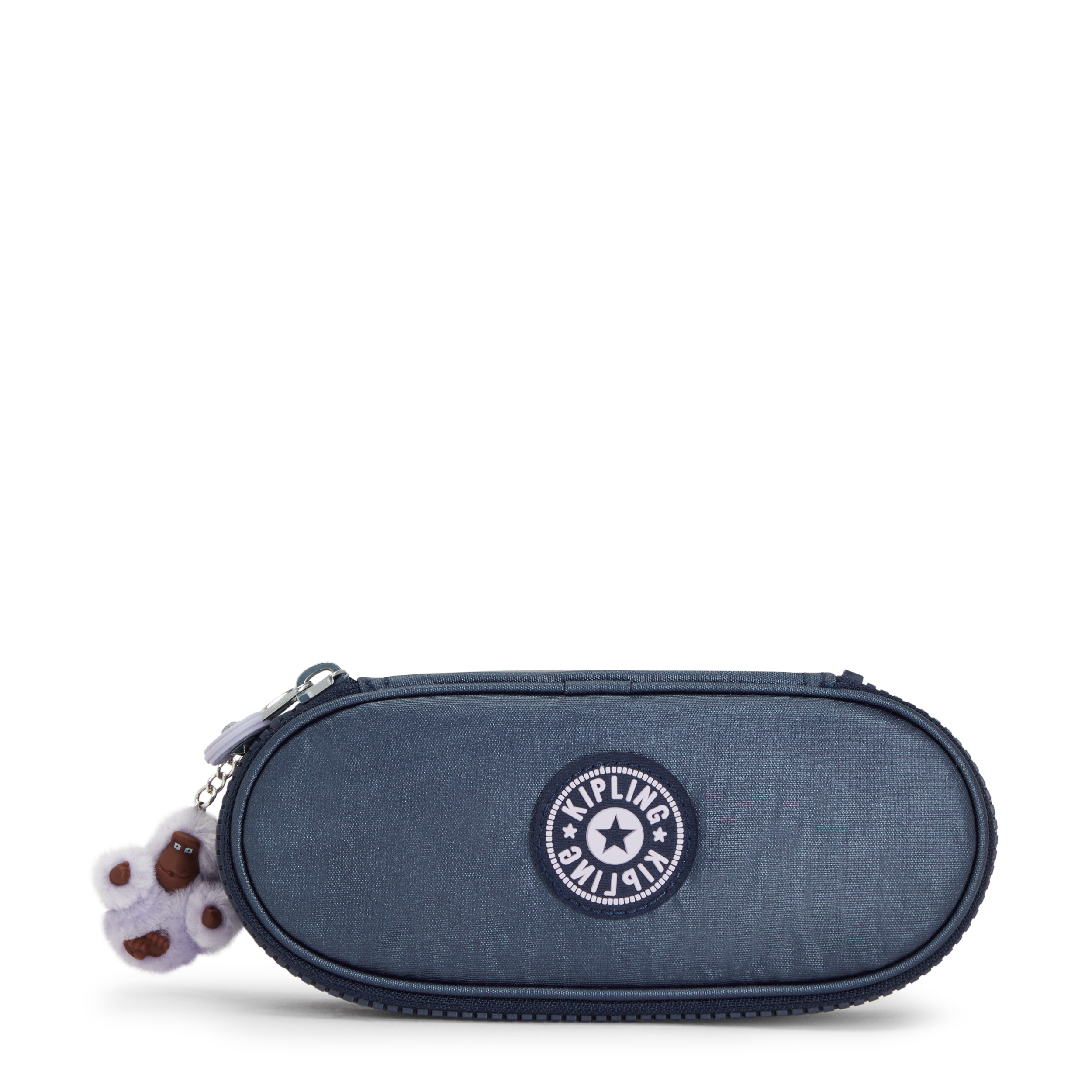 Kipling Pennenbox Duobox Admiral Blue Metallic 20x8.5x7 cm