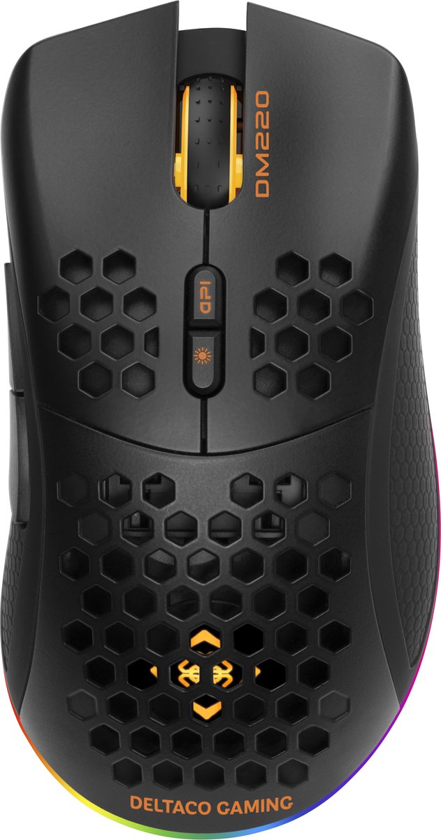 Deltaco Gaming Mouse DM220 Wireless RGB Led