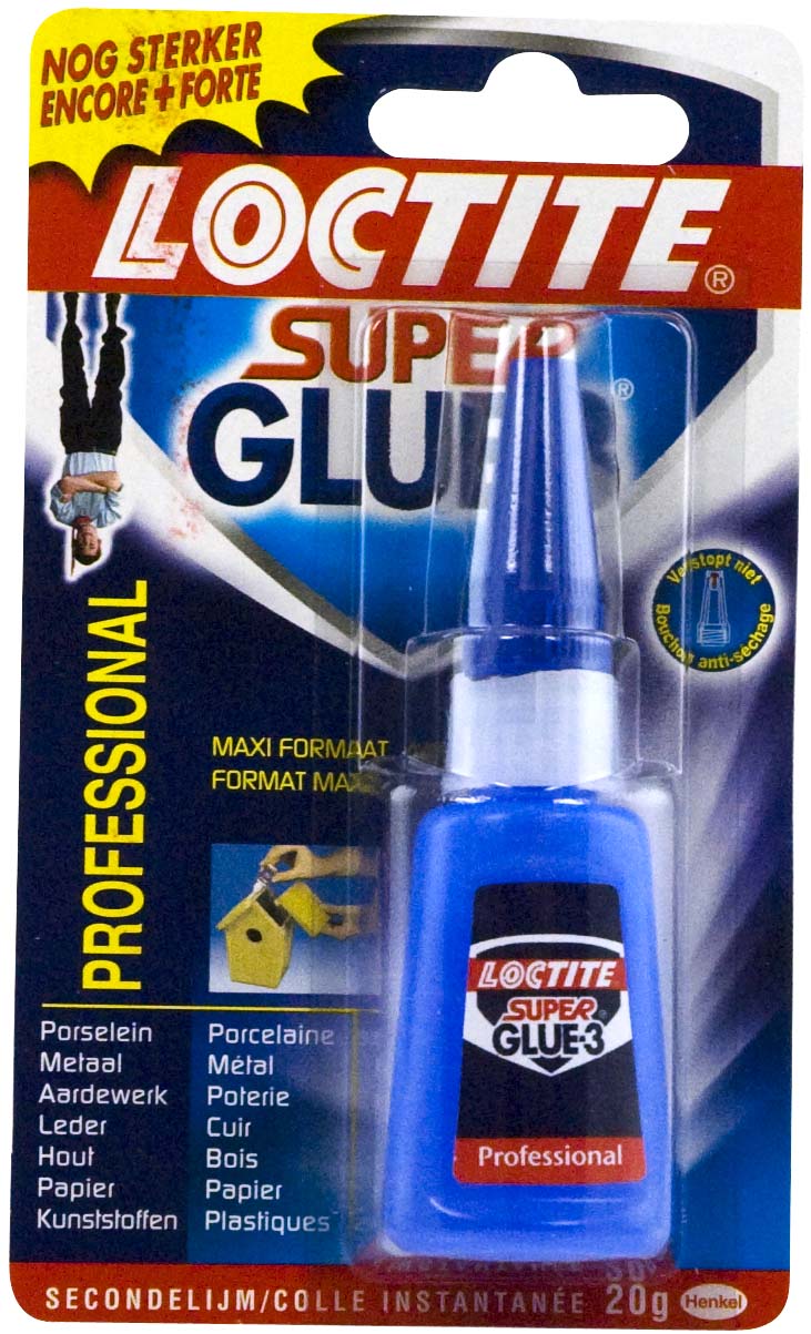 Loctite Super Glue Professioneel 20 g Cyanoacrylaatlijm Lijmt Alles in Seconde