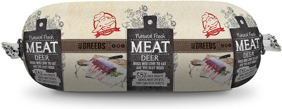 NATURAL FRESH MEAT HONDENWORST 600GR HERT
